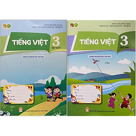 Sách – Combo Tiếng việt 3 tập 1 + tập 2 dành cho buổi học thứ hai (Kết nối tri thức)