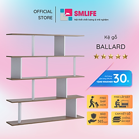 Mua Giá sách gia đình nhỏ gọn từ gỗ SMLIFE Ballard