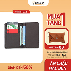 Ví Bóp Nam Nhỏ Gọn Nhiều Ngăn Để Thẻ CMND Galaxy Store GVMB02