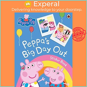 Sách - Peppa Pig: Peppa's Big Day Out Sticker Scenes Book by Peppa Pig (UK edition, paperback)