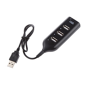 4-port USB Hub 2.0 Splitter Adapter Cable Connector High Speed Computer Networking Transimission