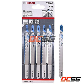Mua Lưỡi cưa lọng cắt sắt T 318 A Basic for Metal Bosch 2608631319 (01 lưỡi) | DCSG