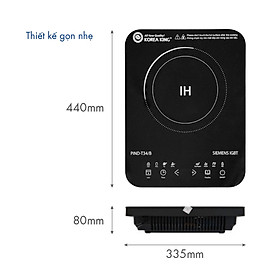 Bếp điện từ Korea King cảm ứng PIND-T34/B-hàng chính hãng