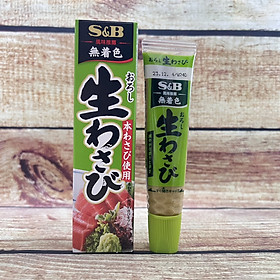 Mù Tạt Wasabi S&B Nhật Bản tuýp 43g