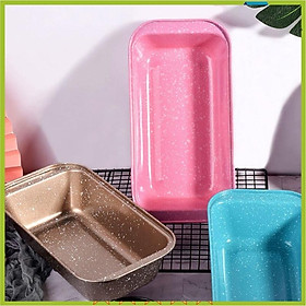Mua Khuôn Bánh Mì LOAF Nướng Bánh Mì Hoa Cúc Chống Dính Hình Chữ Nhật Màu Hồng - LOAF-HONG