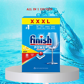 Viên rửa bát Finish All in one 120 viên/ hộp