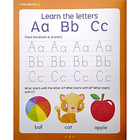 Little Genius: Alphabet Magnetic Board & Magnets