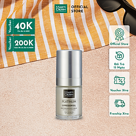 Gel Dưỡng Làm Đầy Rãnh, Giảm Nhăn Đuôi Mắt & Khóe Miệng - MartiDerm Platinum Expression Gel (15ml)