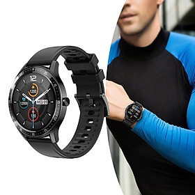 Sports Smartwatch 1.28 inch Bluetooth Call Pedometer Touch Screen Black