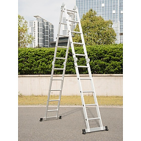 Mua Thang nhôm gấp đoạn DIY TLG-5D chiều cao sử dụng chữ A 2.8M chữ I 5.8M