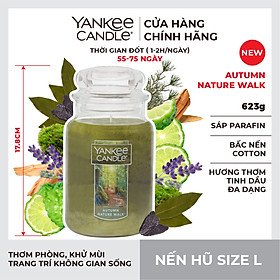 Nến hũ Yankee Candle size L - Autumn Nature Walk (623g)