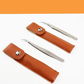 Stainless Steel Eyelash Tweezers For Eyelash Extension Eye Makeup Tools
