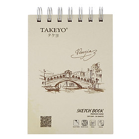 Tập Vẽ Lò Xo Takeyo A6 8529 - Mẫu Ngẫu Nhiên