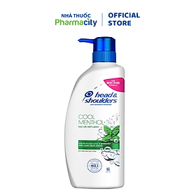 Dầu gội Head & Shoulders Ultra Men Cool Menthol Anti Dandruff Shampoo (Chai 850ml)