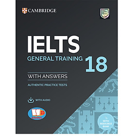 Hình ảnh Cambridge IELTS 18 General Training