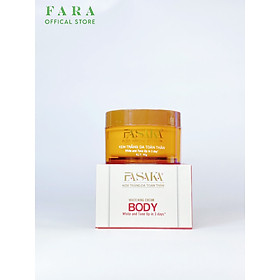 Combo Kem Cốt Dưỡng Trắng Body Fasaka 90g Và Kem Chống Nắng Fasaka 60ml