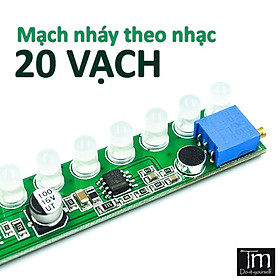 Mua Mạch Nháy Theo Nhạc LM358 20 Vạch