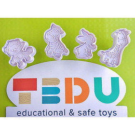 BỘ KHUÔN THẾ GIỚI MUÔN LOÀI CHƠI BỘT NẶN ĐẤT NẶN AN TOÀN TEDU
