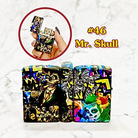 Hột Quẹt Bật Lửa phiên bản nhật Mr.Skull H46 - xài xăng