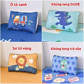 Gối ngủ điều hòa 4 mùa vỏ gối tháo rời được, thiết kế in hình dễ thương phù hợp cho nam và nữ, ruột gối bằng bông trắng tinh khiết - HÀNG LOẠI 1 CAO CẤP