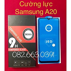  99K TOÀN QUỐC_Kính cường lực Samsung Galaxy A20 FULL 9D + Kính Camera