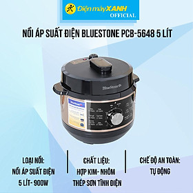 Mua Nồi áp suất điện BlueStone PCB-5648 5 lít - Hàng Chính Hãng