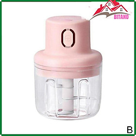 Mua Máy Xay Mini Cầm Tay BITANO Đa Năng Sạc Pin Cao Cấp Xay Tỏi Ớt  Hành  Rau Củ Quả Dung Tích 250Ml