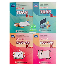 Hình ảnh Sách - Combo Để học tốt Toán + Ngữ văn 10 (Chân trời sáng tạo) - ĐN