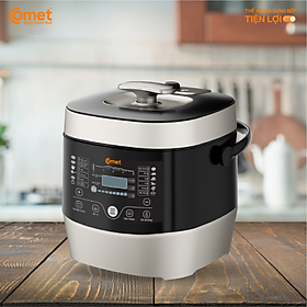 Mua Nồi áp suất điện tử đa năng 6 lít Comet CM6168 – bảng điều khiển điện tử  chống dính  tiết kiệm điện – Hàng chính hãng