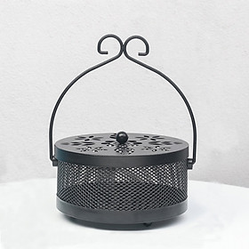Đế đốt nhang muỗi phong cách Retro – Hộp đựng nhang muỗi chuyên dụng, an toàn, chống cháy