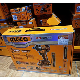 Mua BỘ COMBO MÁY SIẾT BU LÔNG DÙNG PIN 20V (CIWLI2040) & ĐÈN PIN (HWLI35261) INGCO COSLI23048 - HÀNG CHÍNH HÃNG