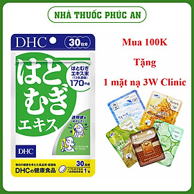 Viên uống trắng da DHC Nhật Bản Adlay Extract 30 ngày - 30 viên
