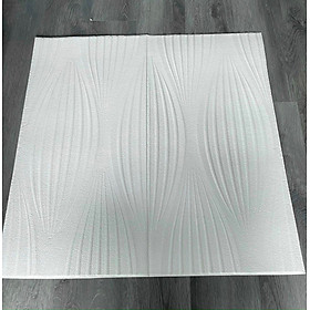 Mua Bộ 10 Tấm Xốp Dán Tường Giả Da Vân Sóng Cách Âm Chống Va Đập  Bền Đẹp  Sang Trọng