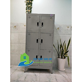 Mua Tủ hồ sơ văn phòng 6 cửa cao 1m8  tủ sắt đựng sách  hồ sơ