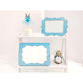 Khung hình giấy để bàn sao ép kim 