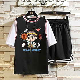 Đồ Bộ Thể Thao Nam Nữ LITTLE BOY- Set Quần Áo bốn mùa đẹp cao cấp mặc nhà đi chơi thoải mái 01 (TÂM SHOP)