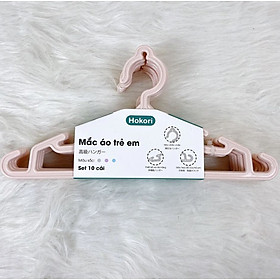 Mua Set 10 móc áo trẻ em 2830 Hokori - Giao màu ngẫu nhiên