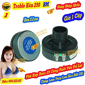 LOA TREP 250 BM REN XOÁY- HÀNG NHẬP -  LOA TREBLE  250 –TREBLE LOA KÉO – GIÁ 02 TREP 250