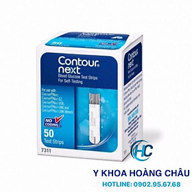 Que Thử Đường Huyết Contour Next (Hộp 50 que)