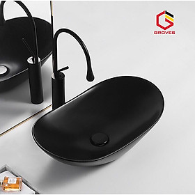 Mua CHẬU LAVABO THUYỀN ĐEN TUYỀN GRVL 0990