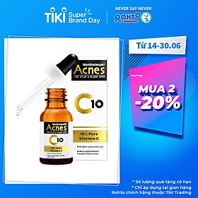 Dung Dịch Vitamin C Dưỡng Da Acnes C10 (15ml)