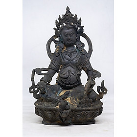 Hình ảnh Tượng Phật Địa Tạng ngồi bằng đồng