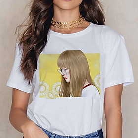 Áo LISA Black Pink áo phông in hình Lisa