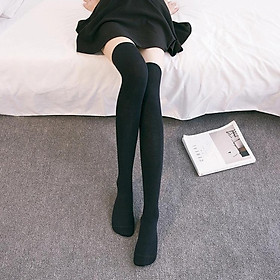 Tất đùi kiểu cách Hàn Quốc dài cổ cao TN09