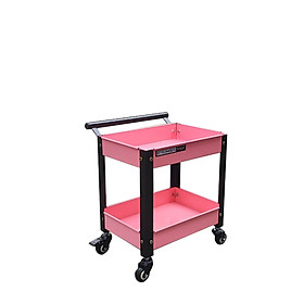 Mua Xe đẩy dụng cụ mini 2 tầng có tay nắm thép sơn tĩnh điện