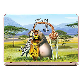 Miếng Dán Decal Laptop Animal Cartoon DCLTDV 351
