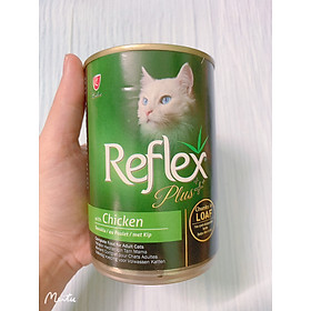Pate Reflex PLus Cho Chó Mèo Lon 400gr Siêu Ngon Siêu Hấp Dẫn