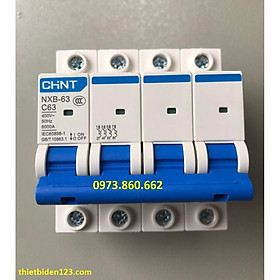 Mua ATTOMAT CHINT MCB 4P 63A