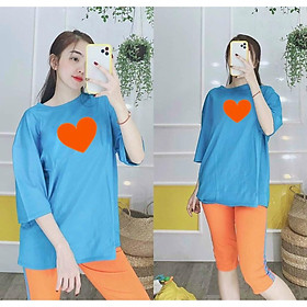 SET BỘ THUN COTTON,THIẾT KẾ HỌA TIẾT SIÊU XINH,CHẤT LIỆU VÃI CO GIẢN 4C VÀ THOÁNG MÁT 1HIT1 FASHION