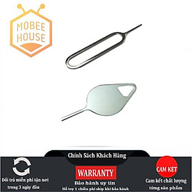 Mua Que chọc SIM inox - cây chọc SIM inox cho đời máy iPhone  iPad  Samsung  Oppo  HTC  Nokia  Xiaomi